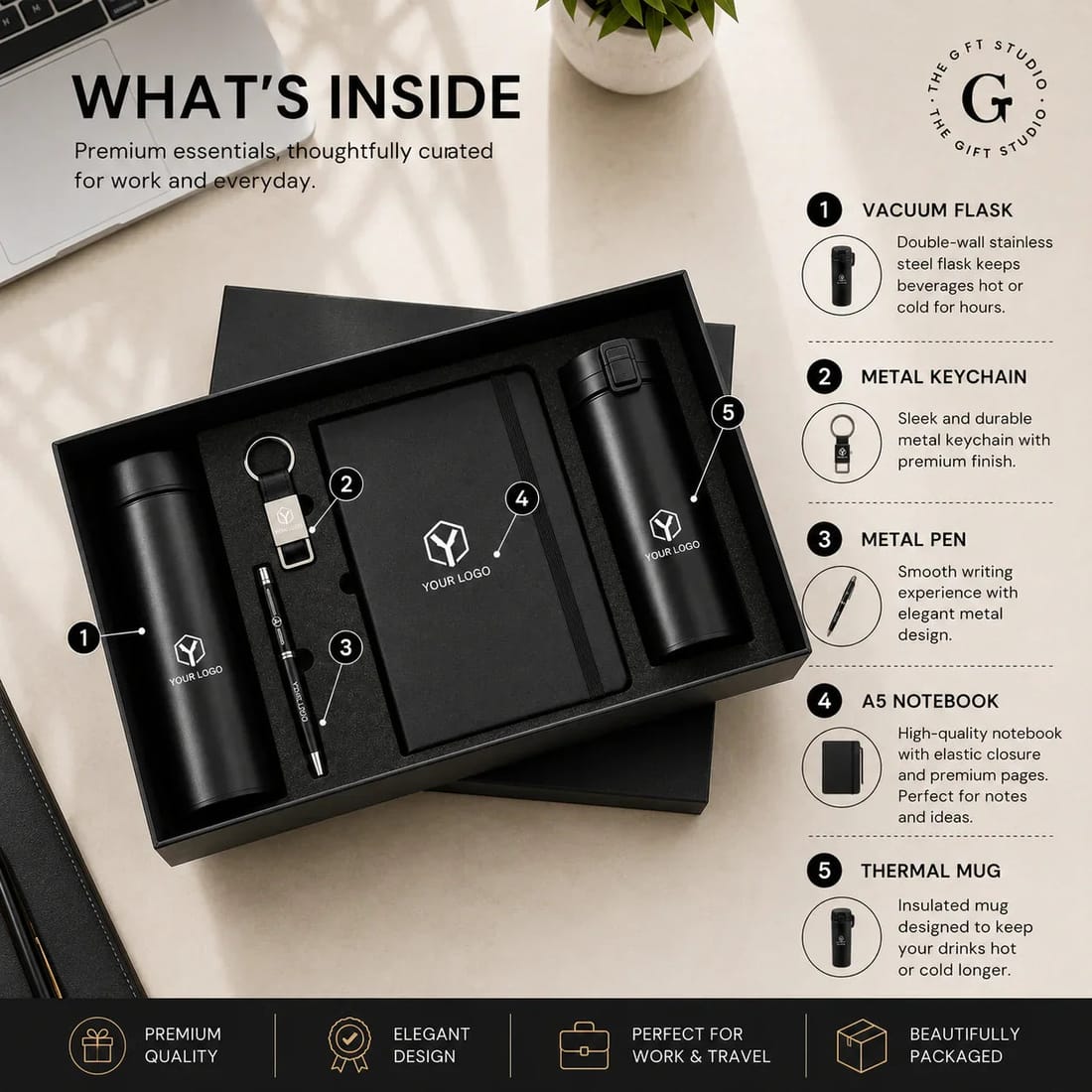 Black Executive Hydration Hamper - Image 2