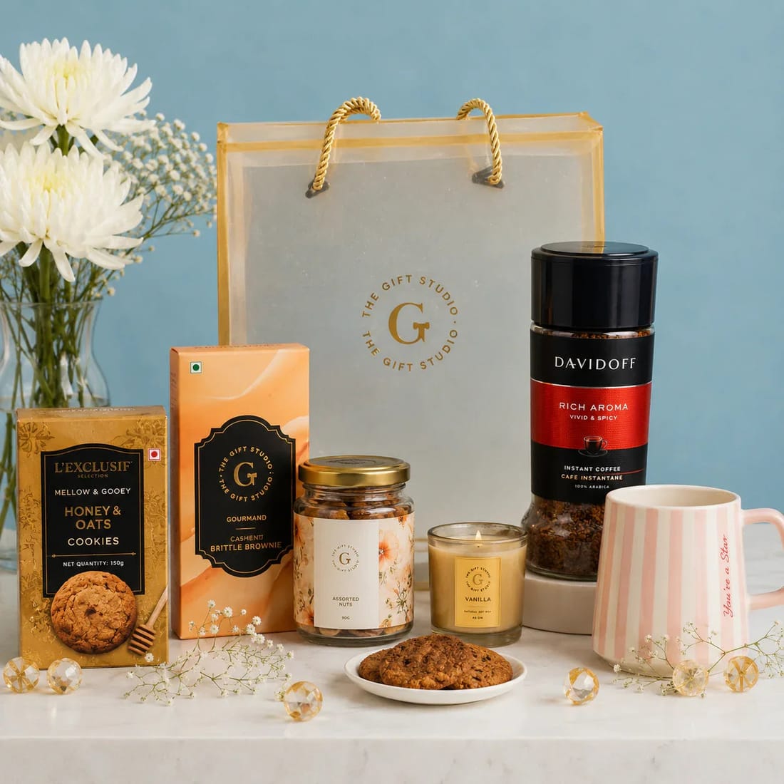 Coffee Cookie Bag (Golden)