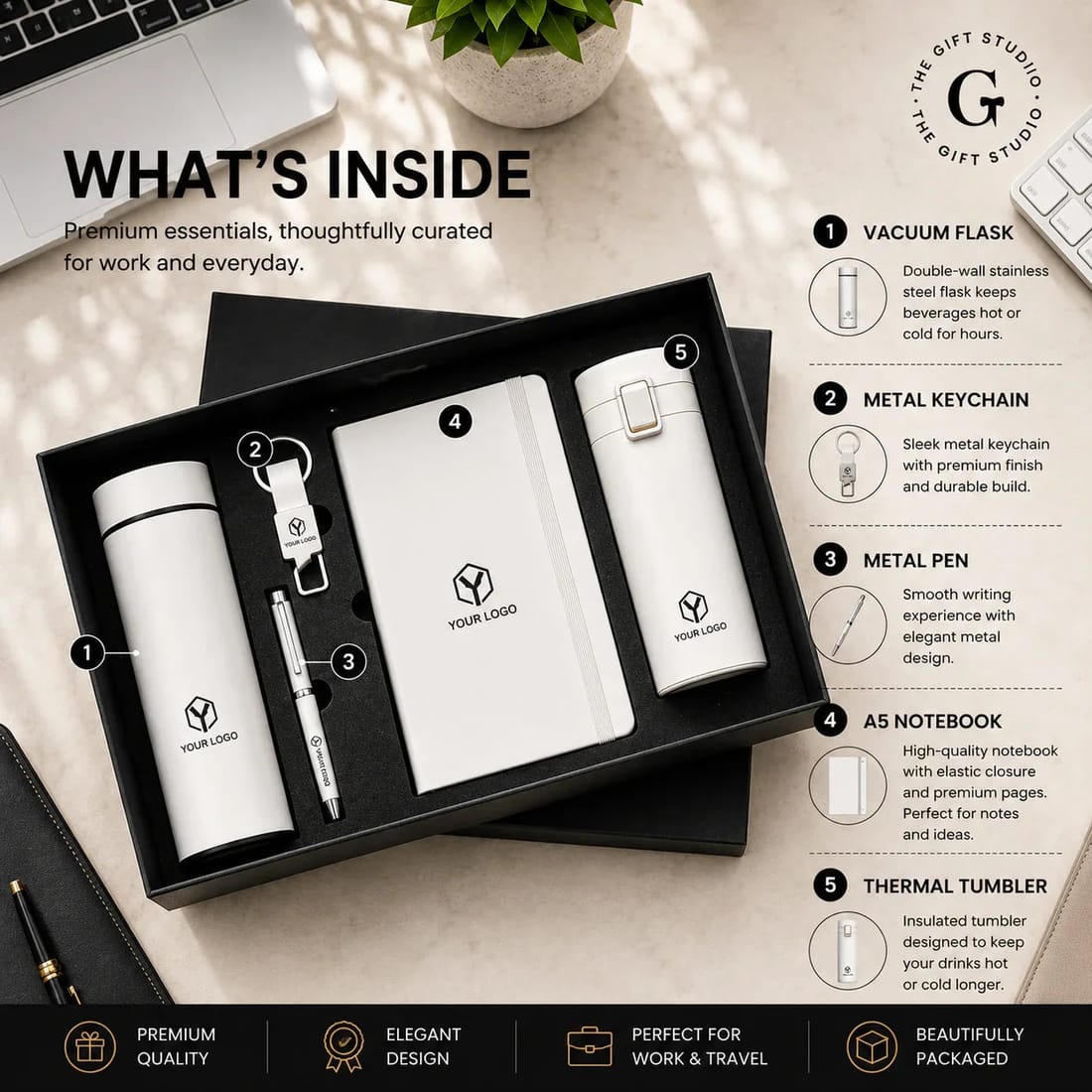 Ivory Executive Essentials Hamper - Image 2
