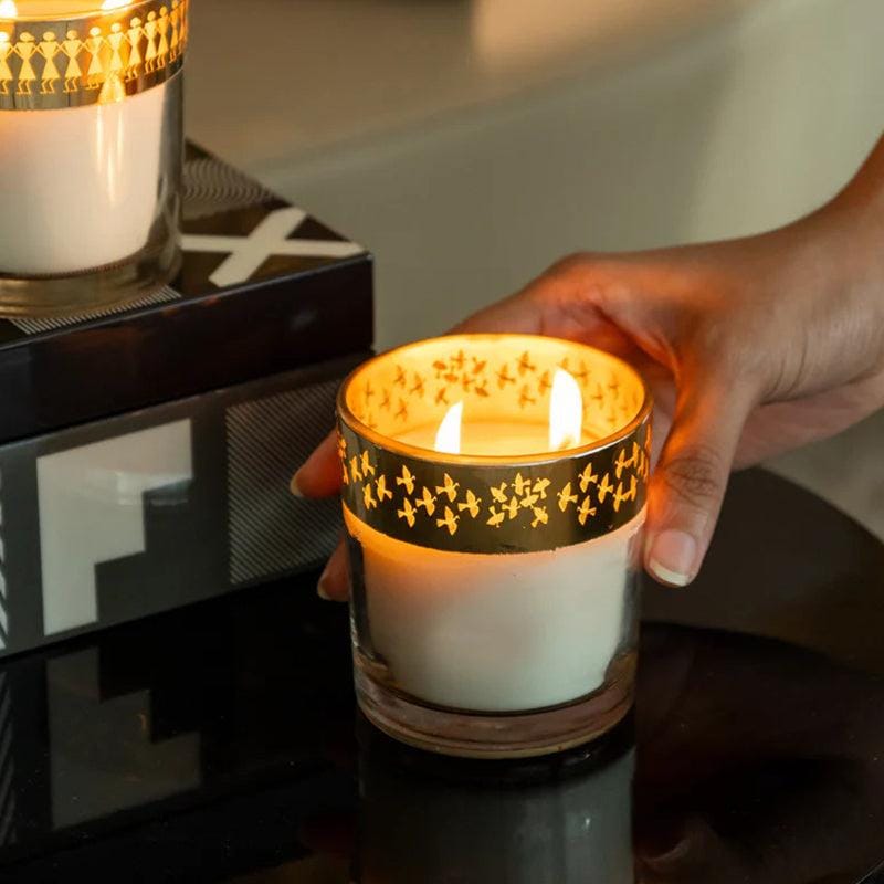 Enchante Candle - Dil Se (Saffron Silk - Birds) - Image 3