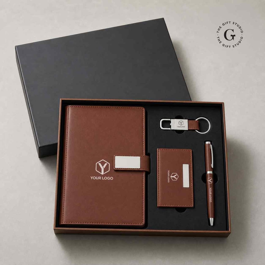 Royal Leather Executive Hamper - Image 3
