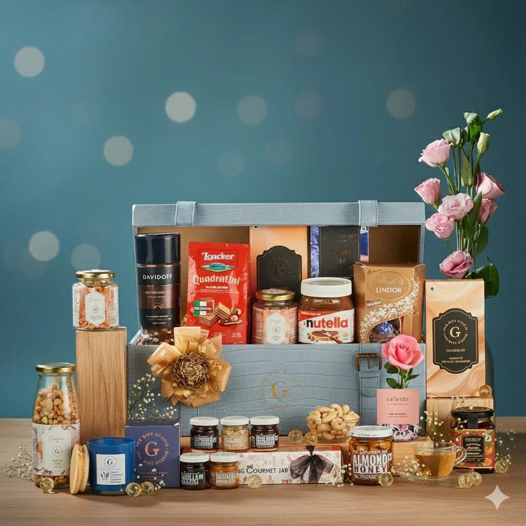 The Luxury Food Trunk (Blue)