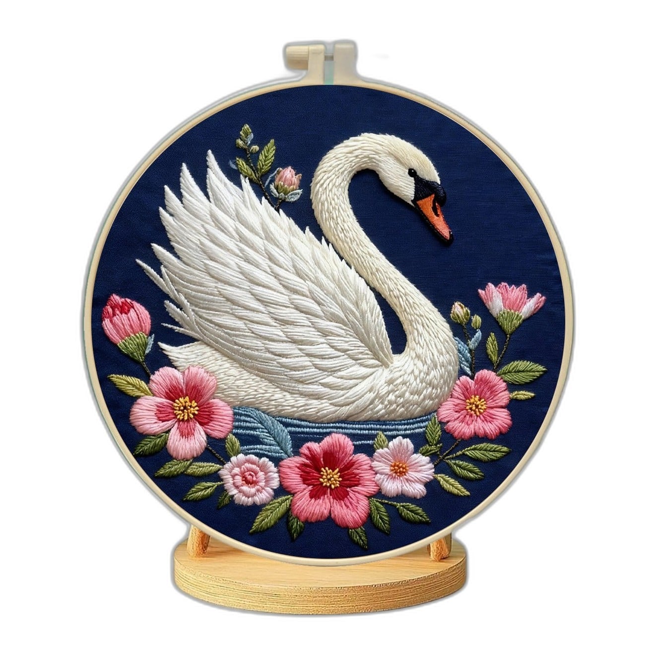Flower & Bird Embroidery Kit